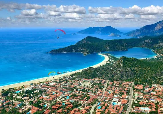 Uçaklı Likya Fethiye Ölüdeniz Akyaka Yüzme ve Tekne Turu (3 Gece Otel Konaklamalı)